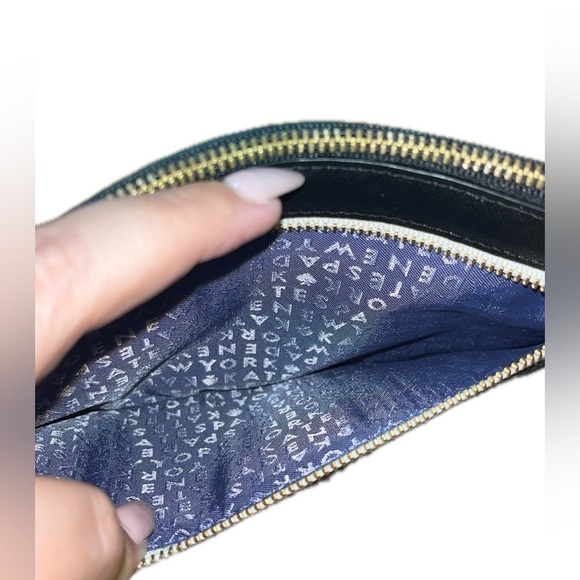 Kate Spade Laurel Way Tinie Tile Blue / Cement White / Black - Picture 2 of 6